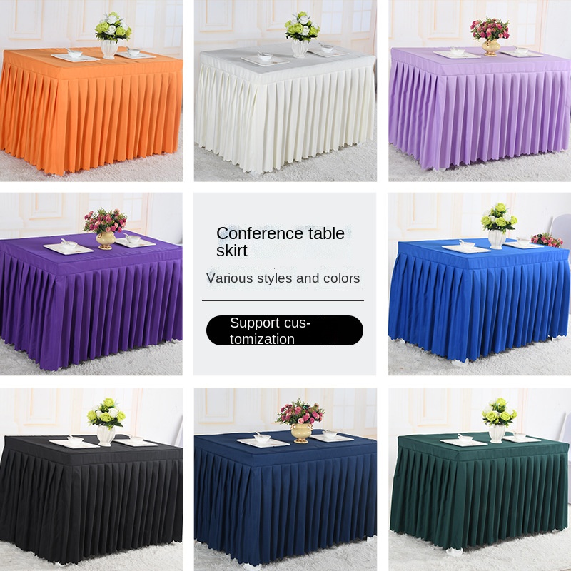 Khăn Trải Bàn Hình Chữ Nhật Chất Liệu Polyester Cao Cấp Có 5 Kích Cỡ