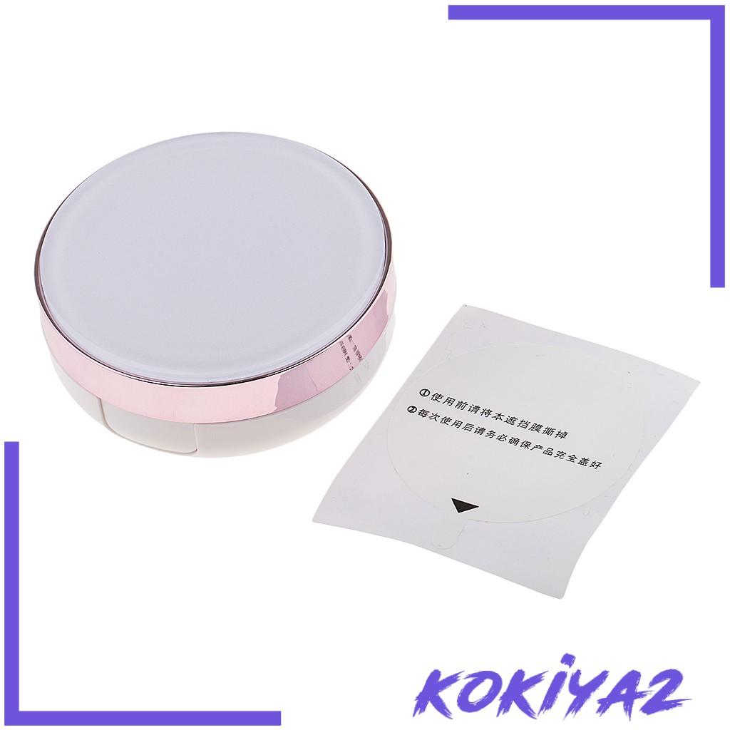 (Hàng Mới Về) Set 2 Hộp Rỗng Đựng Kem Bb Dạng Air Cushion Tiện Dụng | BigBuy360 - bigbuy360.vn