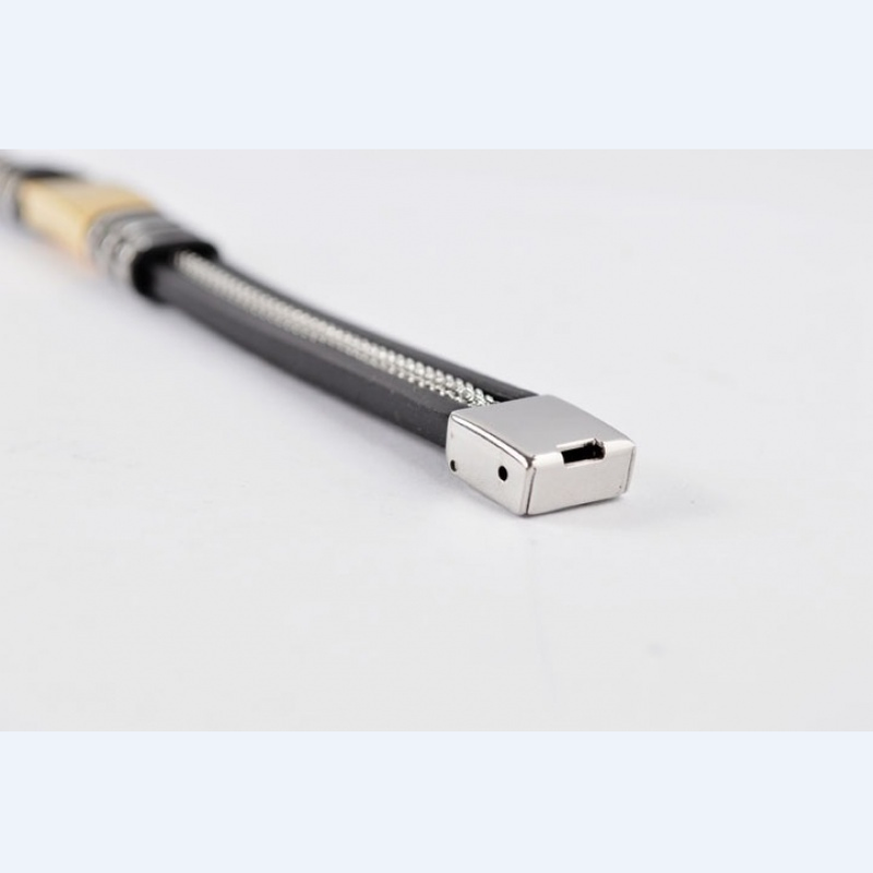 (MớI) Vòng Tay Da Pu ĐíNh Trang Trí ĐộC ĐáO