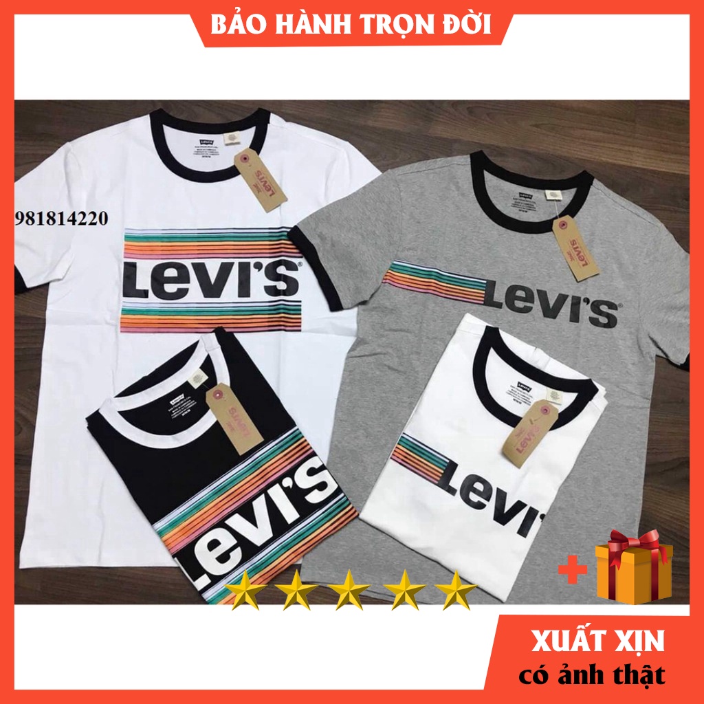 Áo thun nam Leviss - thiết kế trẻ trung mẫu mới nhất BẢO HÀNH TRỌN ĐỜI
