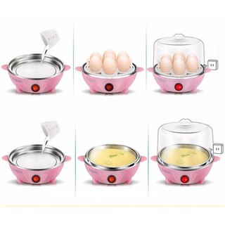 Máy Hấp Trứng , Hấp Thức Ăn Đa Năng 2 Tầng - RR