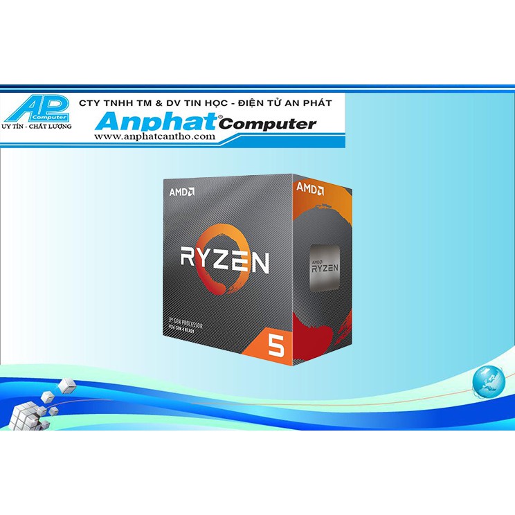 CPU AMD Ryzen 5 3600 6C/12T Hàng Box Chính Hãng(có sẵn Fan Zin) - Bảo hành 36 tháng