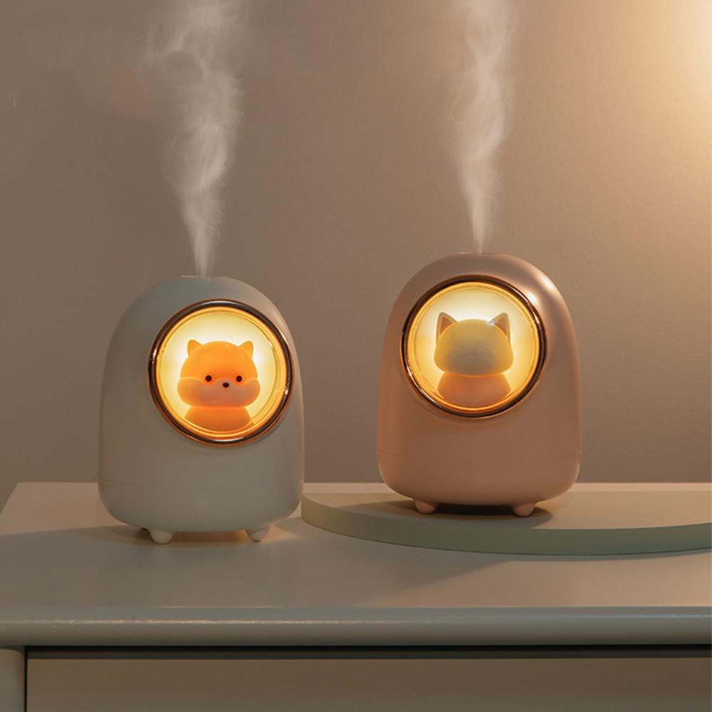 Xiaomi Ecological Chain Urallife Air Humidifer Cute Cat Hamster Space Capsule Shape Water Diffuder USB Rechargeable/Plu
