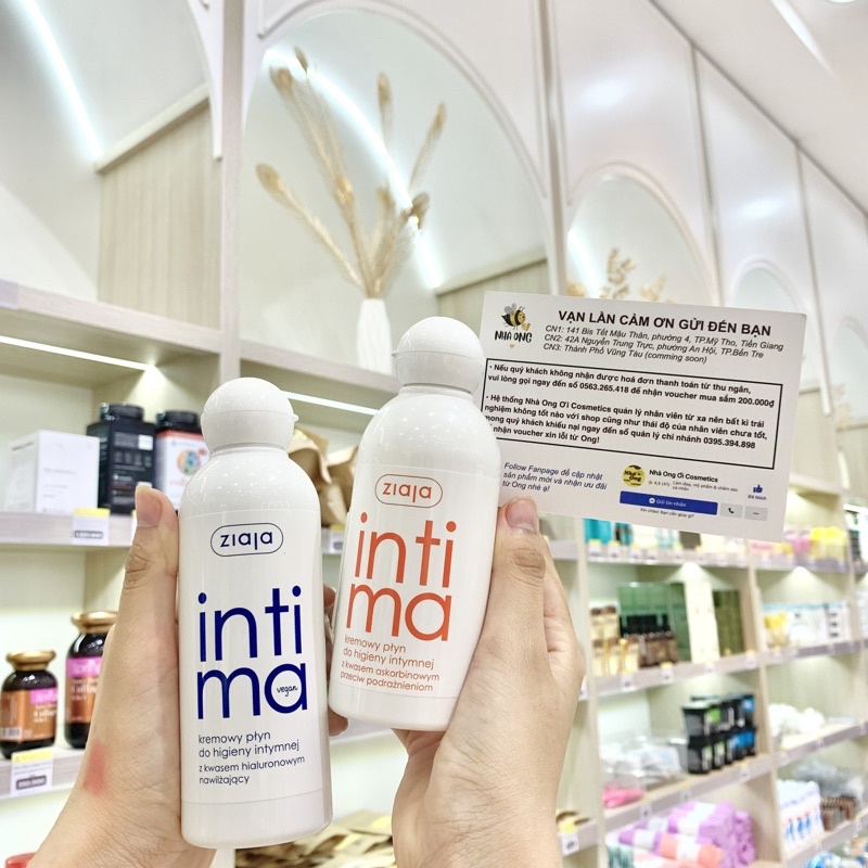 Dung dịch vệ sinh phụ nữ Intima Ba Lan