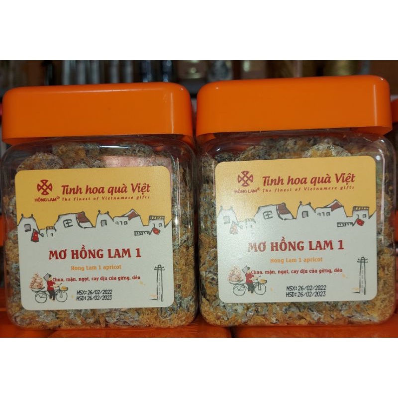 Mơ Hồng Lam 1- 450g - không hạt ( Chua, mặn, ngọt, cay dịu gừng)