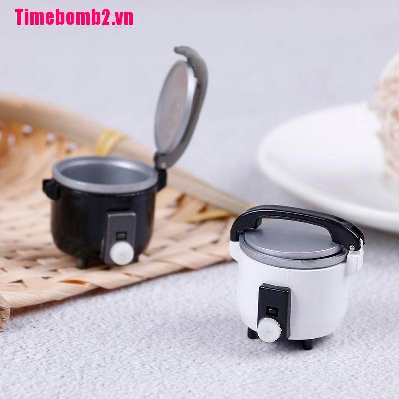 ### Mô Hình Nồi Cơm Điện Mini Tỉ Lệ 1: 12 Trang Trí Nhà Búp Bê