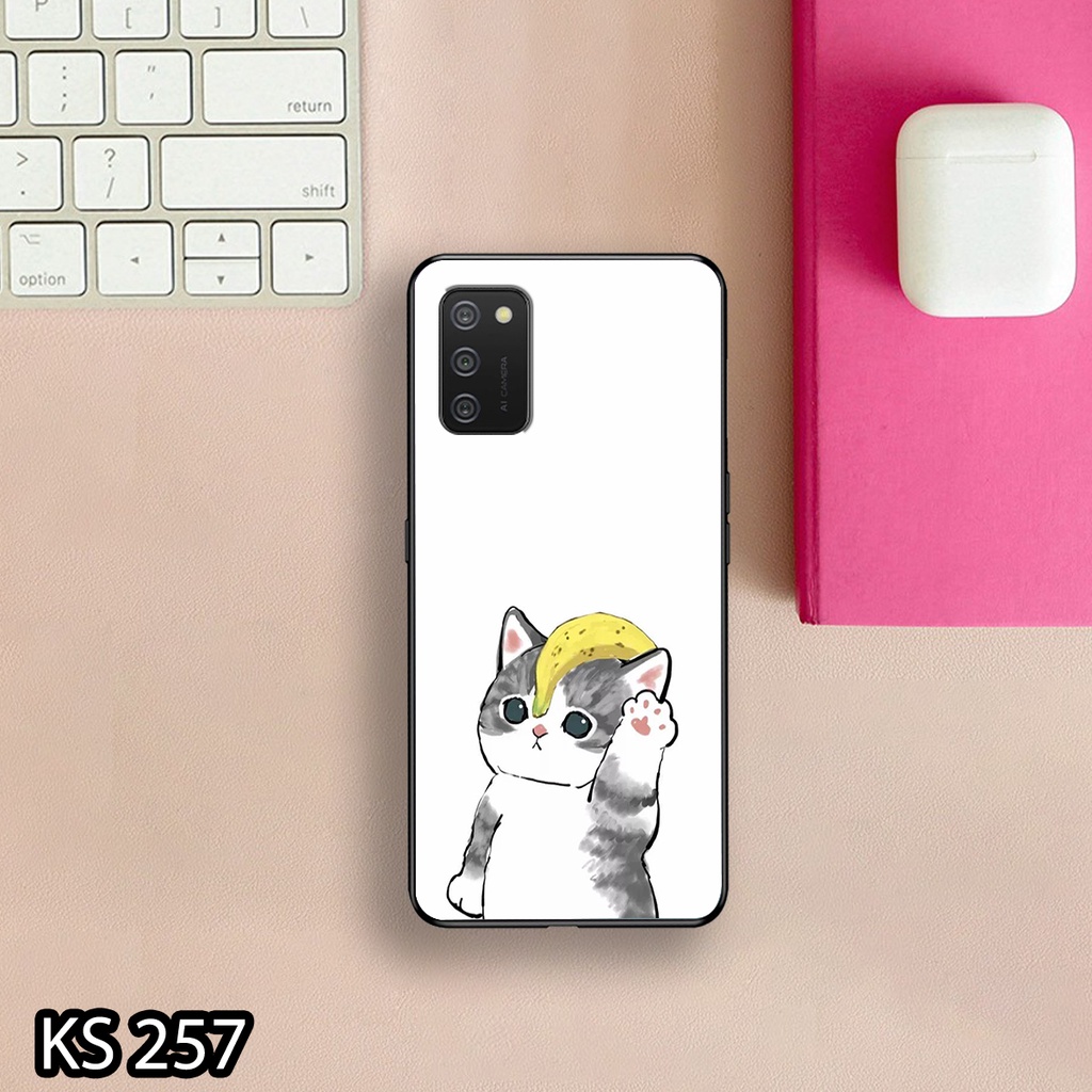 Ốp lưng Samsung  A01/A02/A02S/A03/A03S in hình Mèo con siêu đáng yêu, ngộ nghĩnh_KINGSTORE.HN_Ốp SS