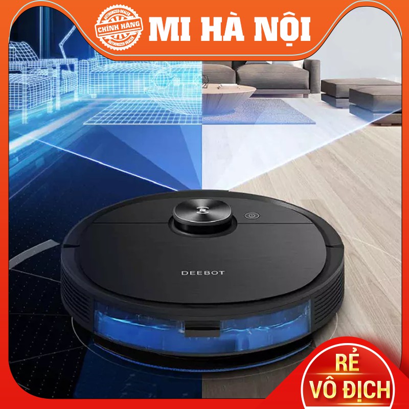 Robot hút bụi lau nhà Ecovacs Deebot OZMO T8 AIVI - Mới Nguyên Seal 100% BH Toàn quốc 12 tháng hdsd Tiếng Việt