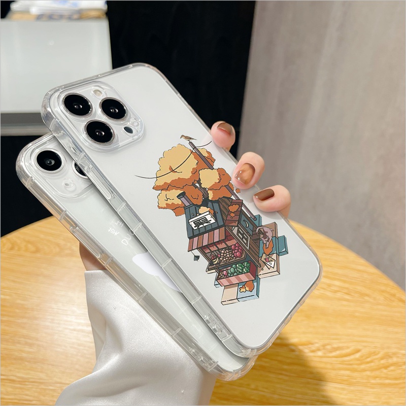 Ốp lưng iphone Ốp điện thoại SUNTAIHO bằng TPU thích hợp cho IPhone 7 8 Plus 11 pro max Xr Xs max 12 pro max 12 mini 13 pro max 13