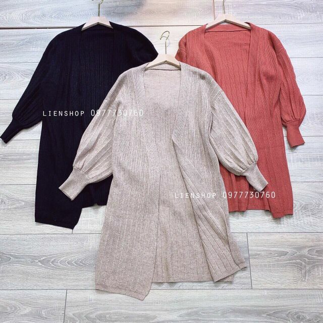 Áo khoác cardigan tăm hàng đẹp [ Quảng Châu