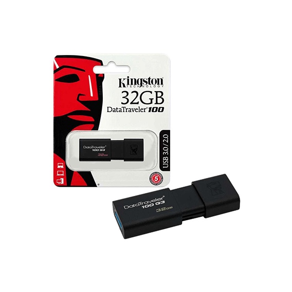 USB Kingston 16Gb 32Gb 64Gb Nhựa Tốc độ 3.0 hàng chính hãng của Kingston, USB chống nước thiết kế nhỏ gọn BH lên tới 3N | BigBuy360 - bigbuy360.vn