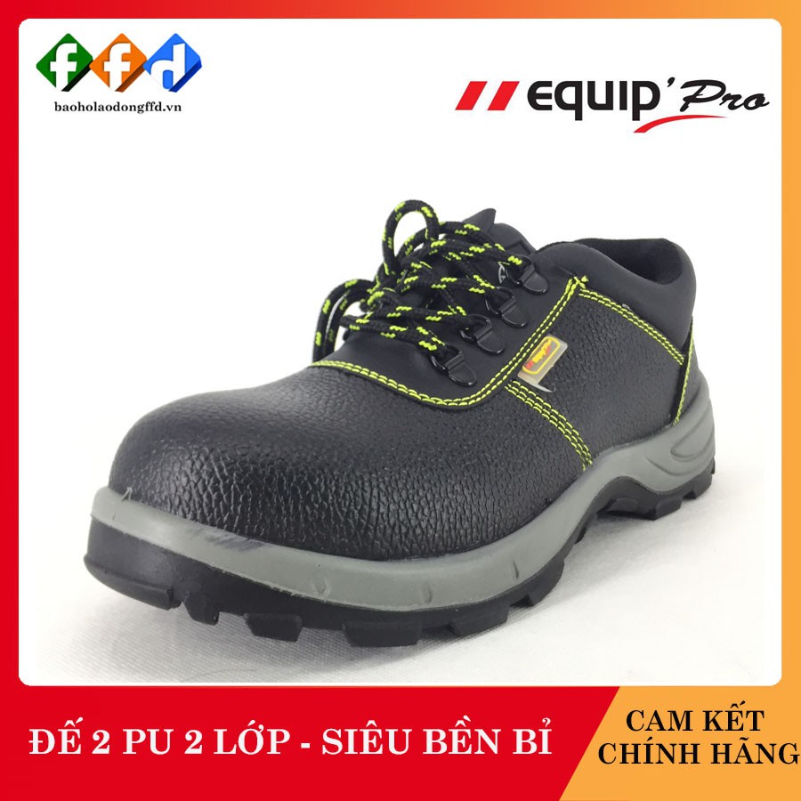 Giày bảo hộ lao động Equip Pro chống thấm nước, dầu nhớt, va đập, đâm xuyên, Giày công trình, thể thao [FFD]