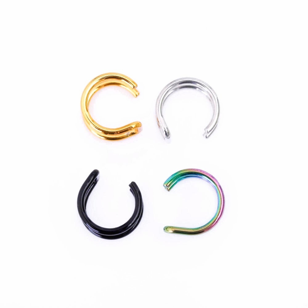 Khuyên Kẹp Vành Tai Dạng Xoắn Thời Trang 4 Màu Tùy Chọn Cho Nữ | BigBuy360 - bigbuy360.vn