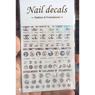 Sticker trang trí móng móng nail 20 mẫu đẹp
