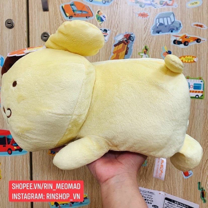 [TOREBA] Thú bông Pompompurin Kororin Nesoberi BIG Plush