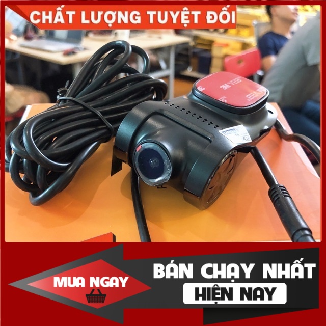 CAMERA hành trình Ô TÔ U6 - camera hành trình có ADAS, GPS, cảnh báo va chạm - cắm cổng USB màn androi