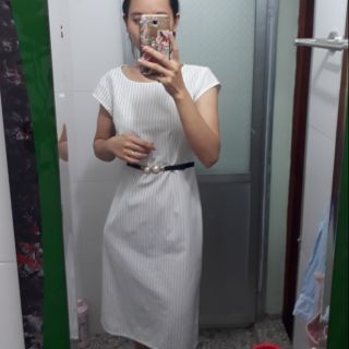 Combo Đầm sọc suông thuthuy