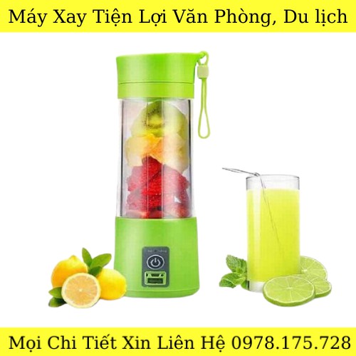 Máy Xay Sinh Tố Sạc Pin Chính Hãng