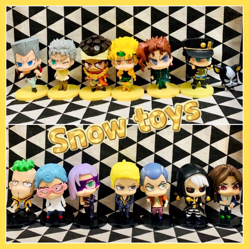 Mô hình JoJo's Bizarre Adventure - JoJo no Kimyou na Bouken - Iggy Muhammad Avdol Jean Pierre Polnareff