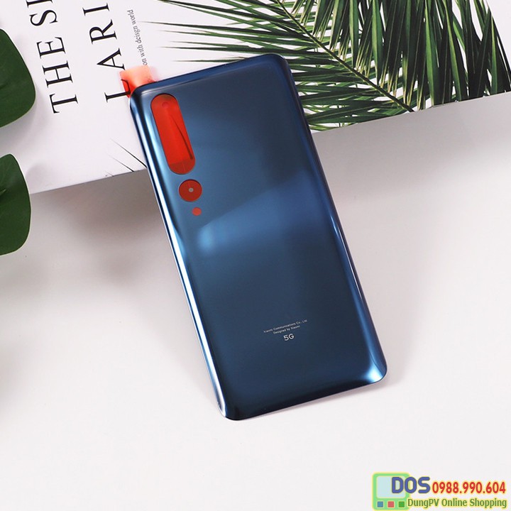 Kính lưng xiaomi mi10 chính hãng, nắp đậy pin xiaomi mi 10 giá rẻ