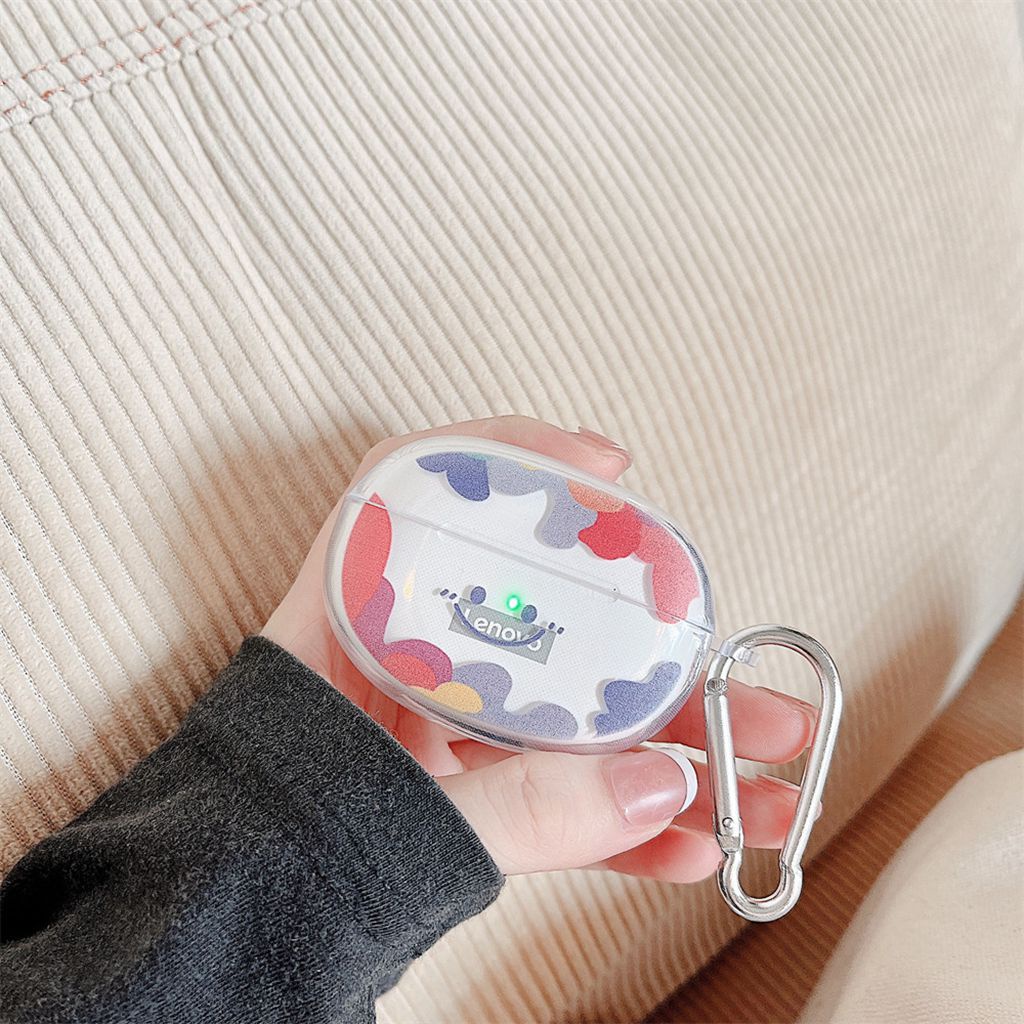 Vỏ Bảo Vệ Hộp Sạc Tai nghe không dây Lenovo LP5 Bằng TPU Mềm Hình Hoạt Hình Snoopy/Patman/Patbob/Patman