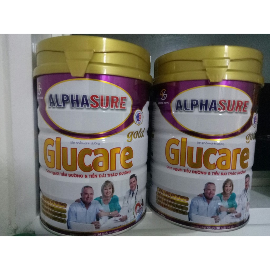 Sữa glucare dành cho người tiểu đường 900g - Sữa Glucare Gold Alphasure 900g ( sữa dành cho người tiểu đường ) Date 2023