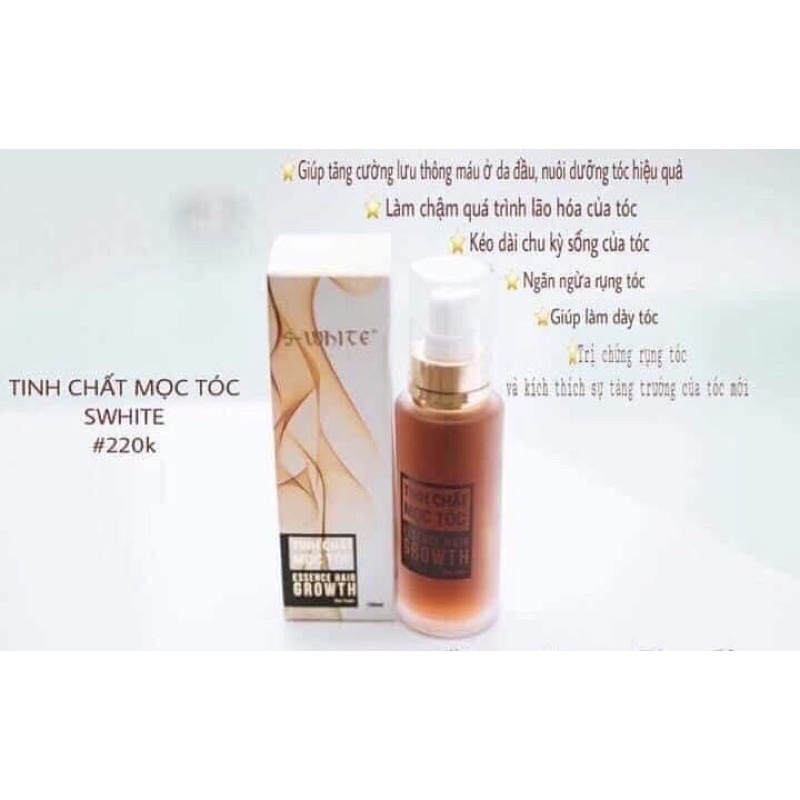 Tinh chất kích thích mọc tóc Swhite