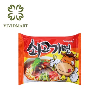 MÌ BÒ SAMYANG SOGIKIMYUN HÀN QUỐC (mì nước không cay) - GÓI 120gr - SAMYANG