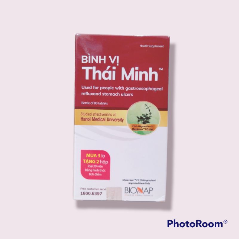 Bình vị Thái Minh dùng cho người trào ngược dạ dày và viêm loét dạ dày