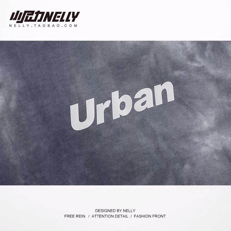 Áo thun áo phông Nelly oversize loang Urban