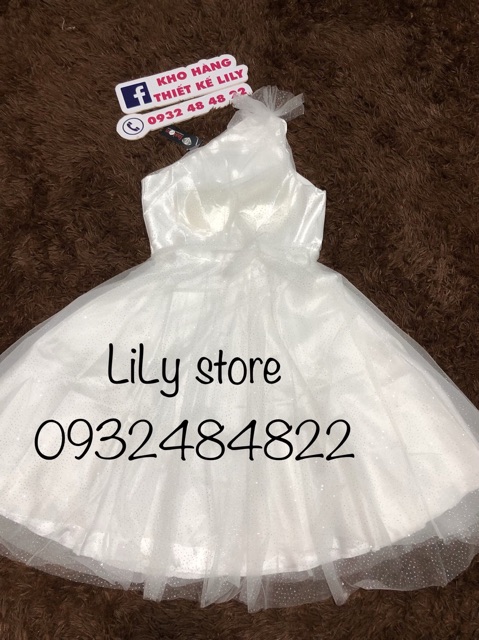 ẢNH VÀ VIDEO THẬT 10000%  Đầm lệch vai nơ