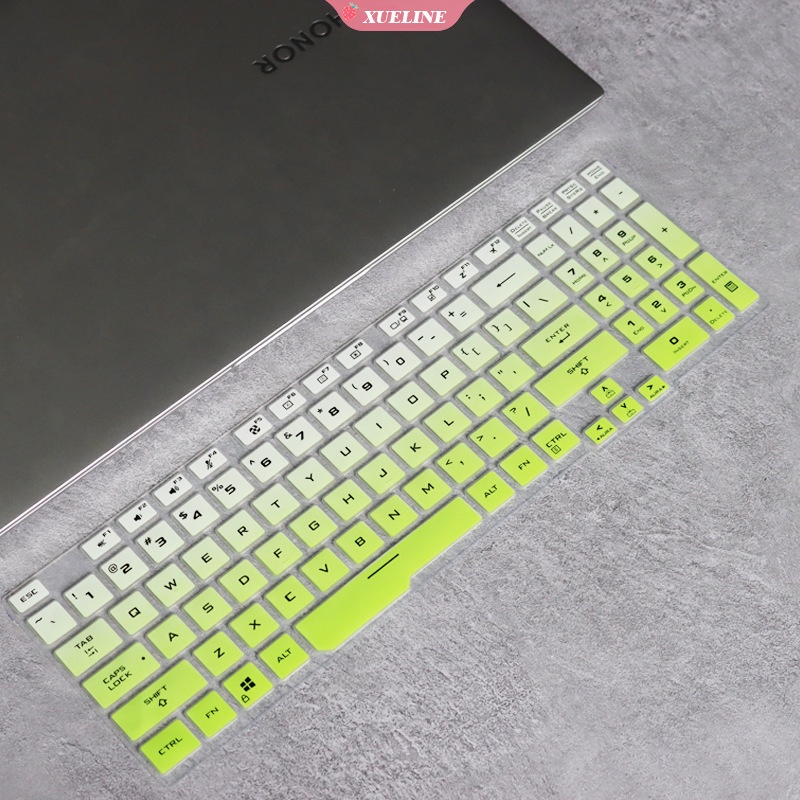 Miếng Dán Bàn Phím Máy Tính Asus Tuf A15 A17 F15 15.6 Inch Bằng Silicon Mềm Mỏng Trong Suốt Chống Thấm Nước Chống Bụi