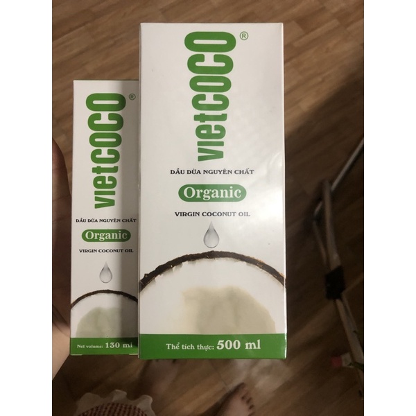 Dầu dừa nguyên chất Organic Vietcoco dạng vòi xịt 130ml,250ml,500ml
