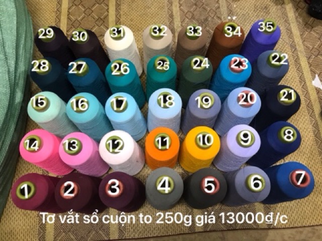 Set chỉ may hoặc phụ liệu theo yêu cầu