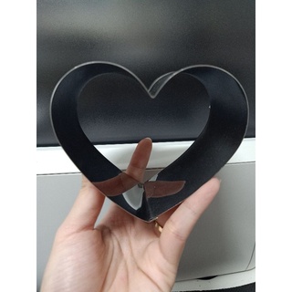 khuôn ring Mousse tim inox