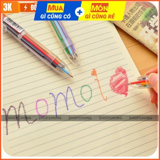 [SIÊU RẺ] Bút Bi 6 Màu