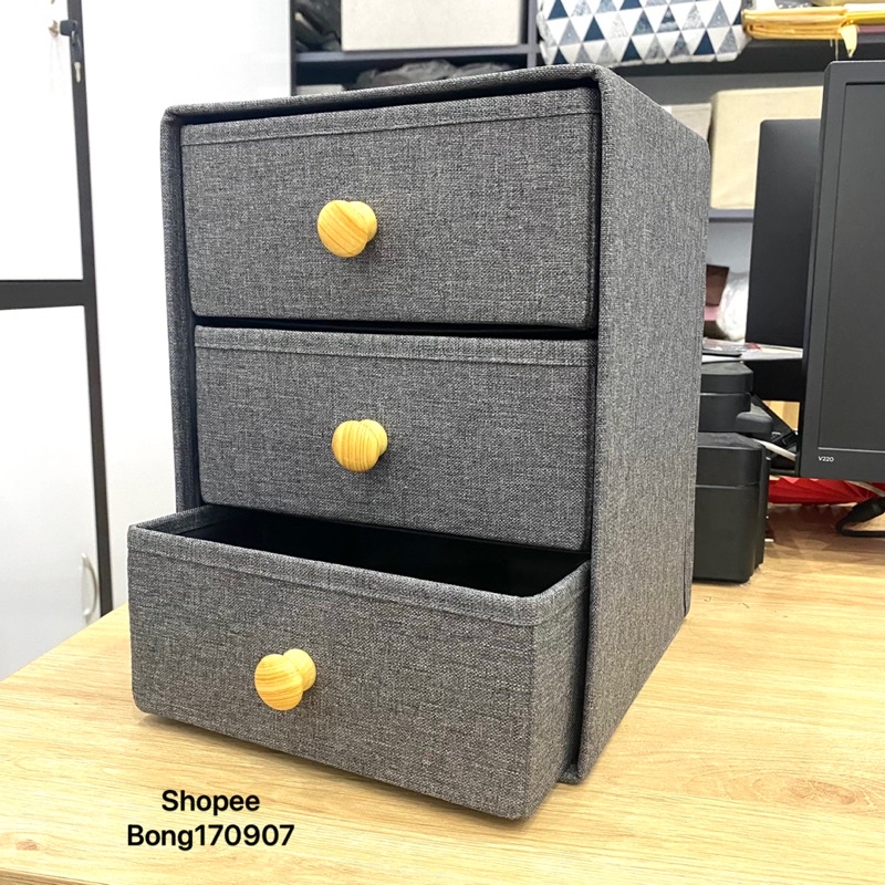 Tủ Vải Mini Sang Trọng Xuất Hàn Quốc Phong Cách Châu Á [Hàng Xuất]