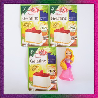 [02.2027] Bột Gelatine hữu cơ Ruf làm thạch 9g