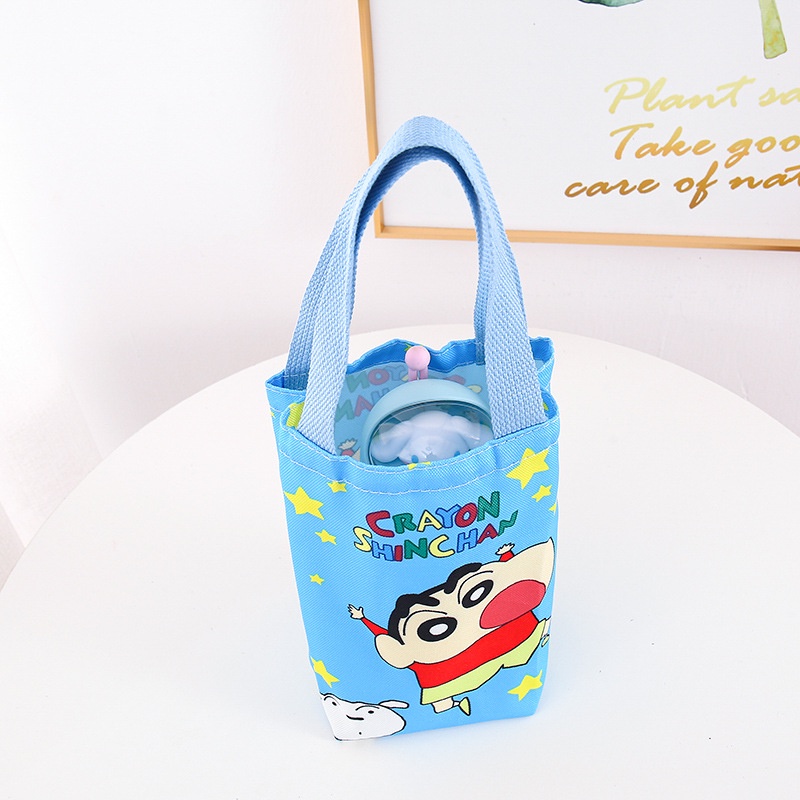Túi Đựng Bình Nước Giữ Nhiệt In Hình Shin-Chan Dễ Thương
