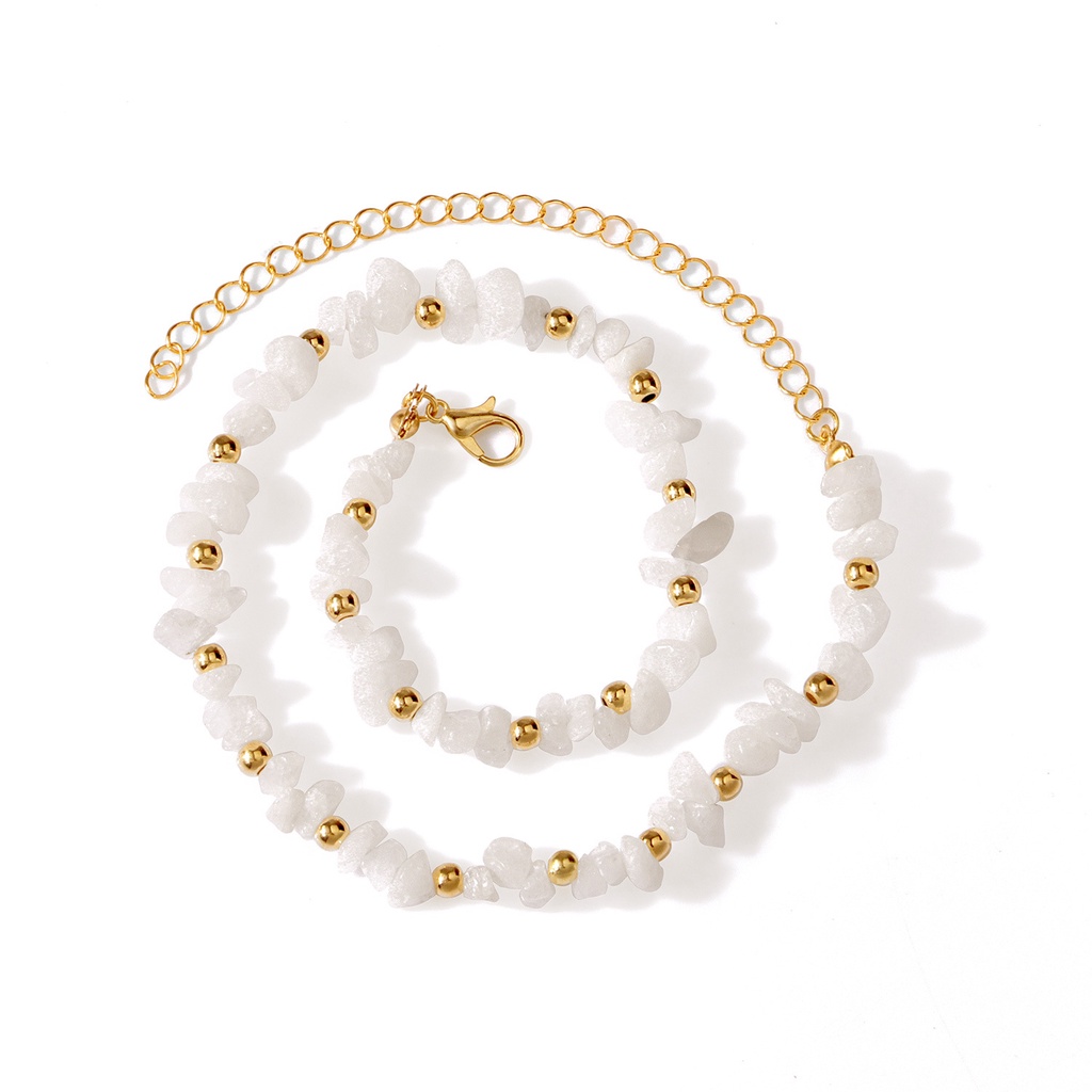 (0272) Vòng Cổ Choker Đính Đá Và Pha Lê Phong Cách Bohemian