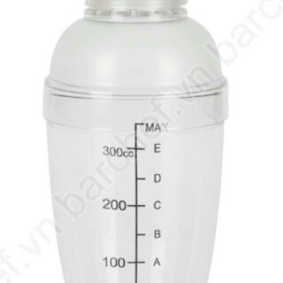 Bình lắc pha chế shaker trà sữa cocktail nhựa