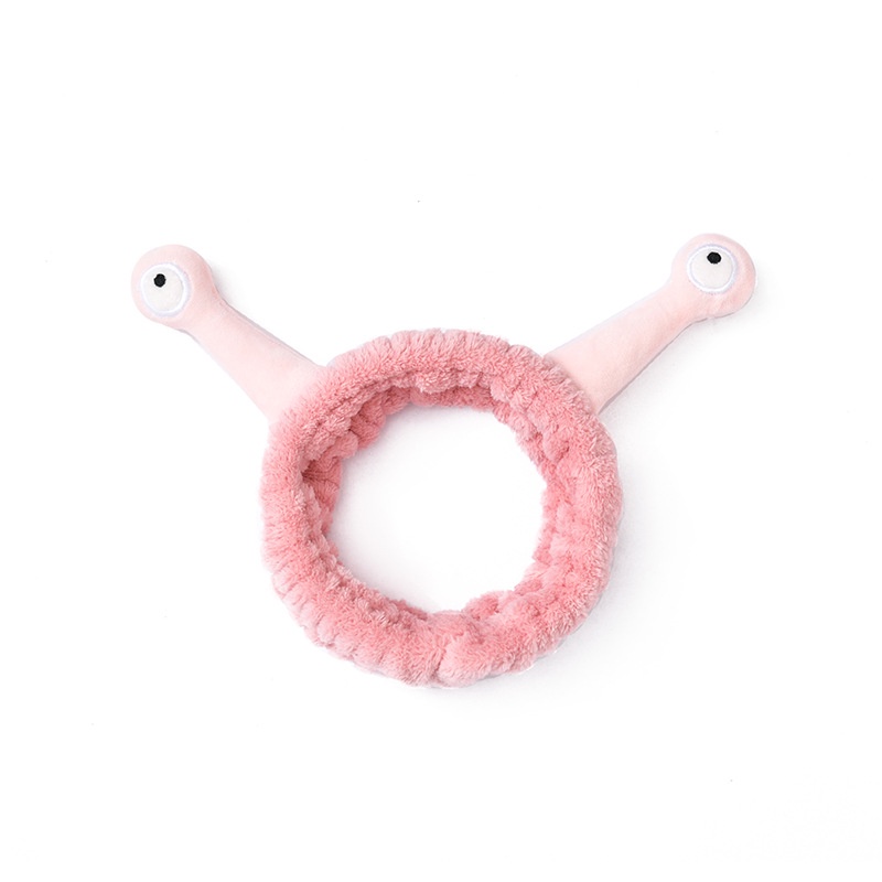 Băng đô cài tóc rửa mặt Co Giãn Hình Ốc Sên Dễ Thương