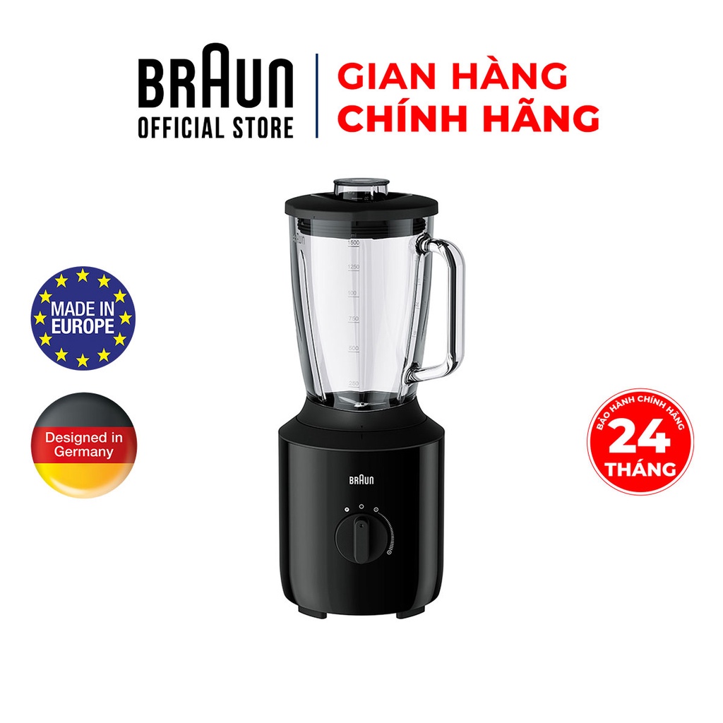 Máy xay sinh tố Braun JB3150BK - Hàng chính hãng 100% , bảo hành 24 tháng