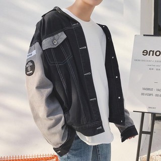 [ FREE SHIP ĐƠN 99K ]_Áo khoác jean tay phối màu .