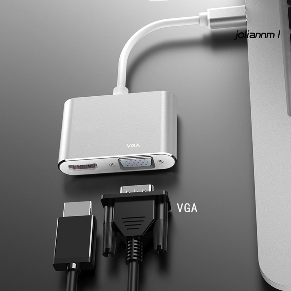 Trạm Chuyển Đổi Video 4k Usb 3.1 Type-C Bằng Hợp Kim Nhôm Cho Máy Tính Bảng | BigBuy360 - bigbuy360.vn