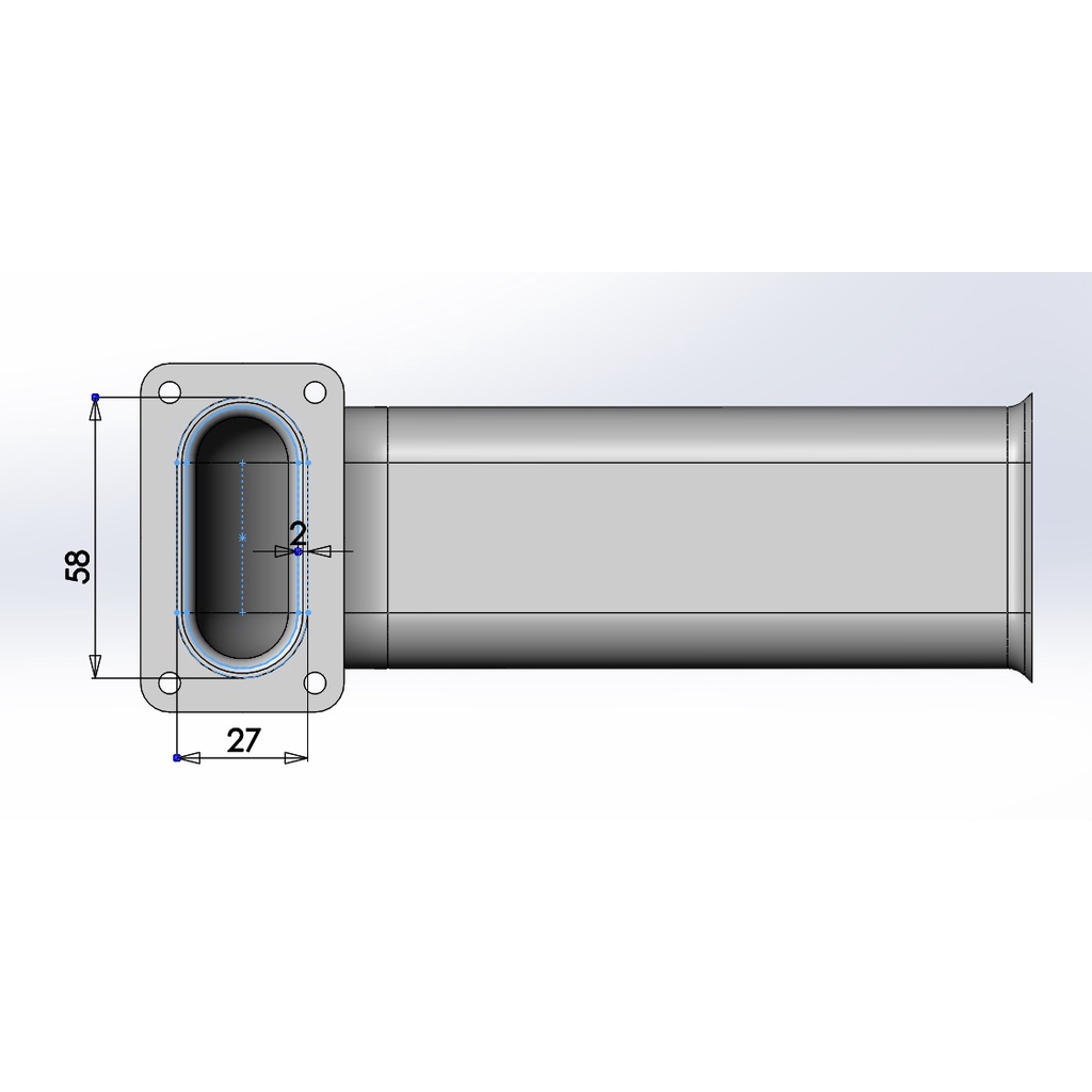 Ống thông hơi dáng loa Marshall Acton 2