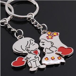 Móc khóa cặp chàng trai cô gái dễ thương