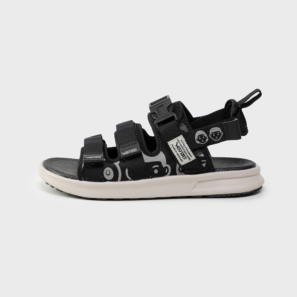 [Chính Hãng] Giày Sandal Vento 2020 NB80 Màu Đen Đế IP - Quai sau có thể tháo rời