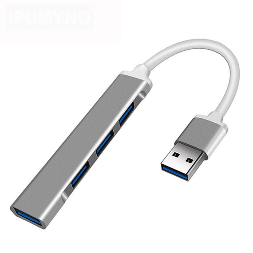 Hub Chia 4 Cổng Usb 3.0 Nhiều Màu Sắc Cho Macbook Air / Pro Otg Usb C