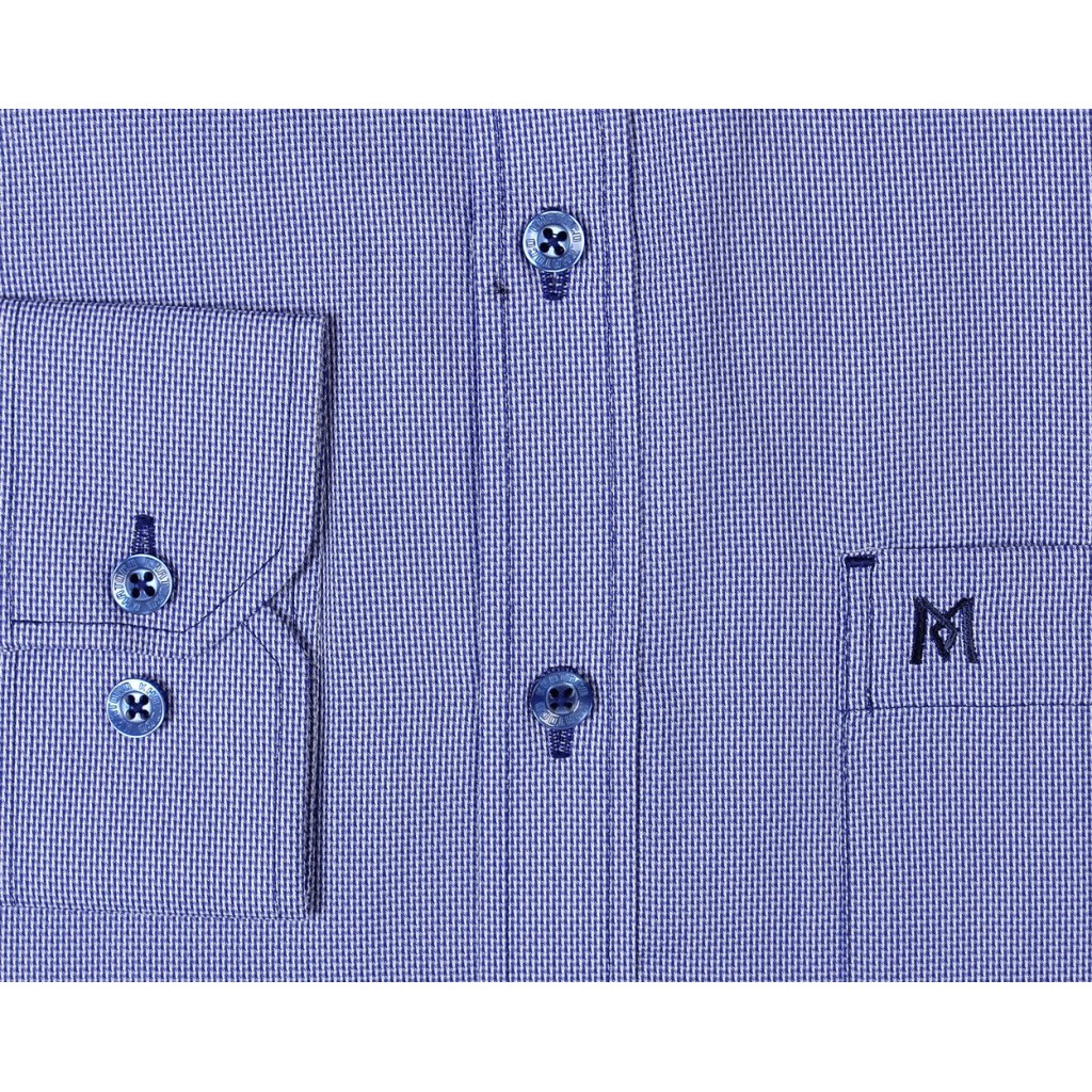 Áo sơ mi nam Khatoco tay dài họa tiết mã A1MD468T1-CNMK011-2004-D | BigBuy360 - bigbuy360.vn